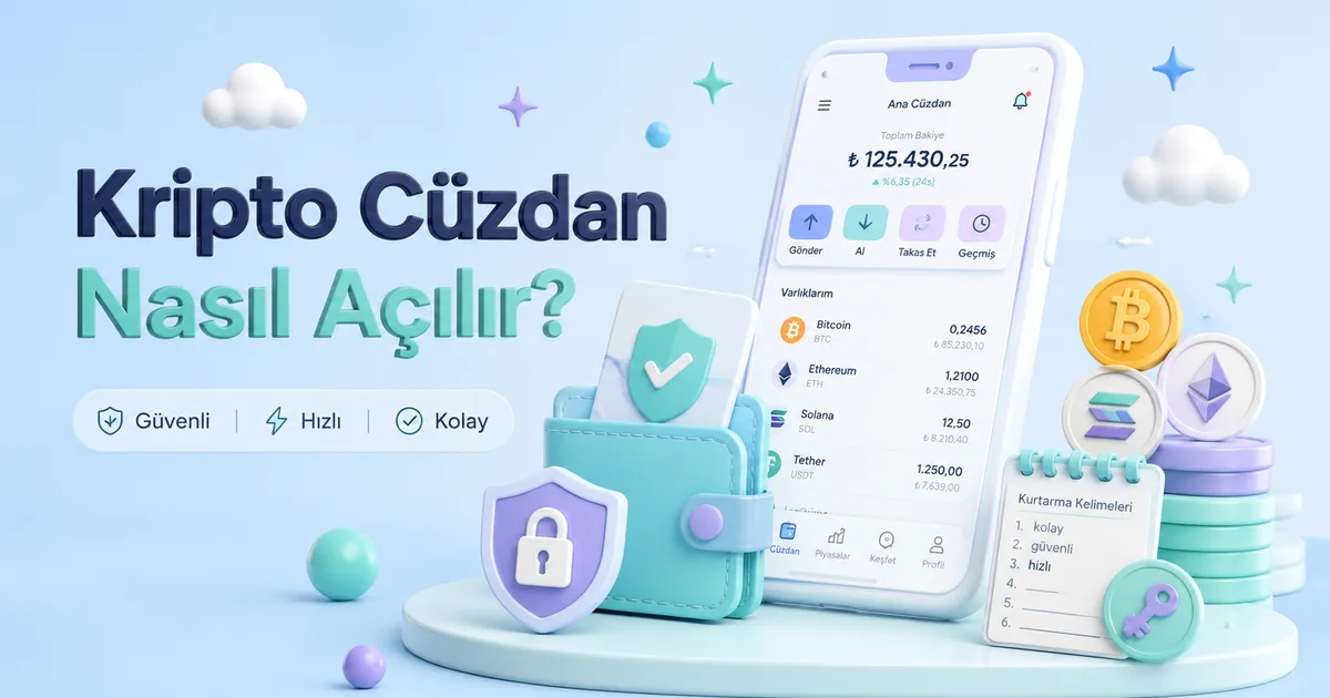 Kripto Cüzdan Nasıl Açılır?